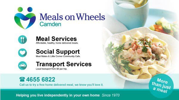 Campbelltown Hospital Meals ad